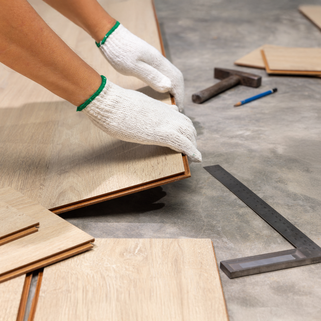 Pose de parquet à Puurs-Sint-Amands - CLM Construct